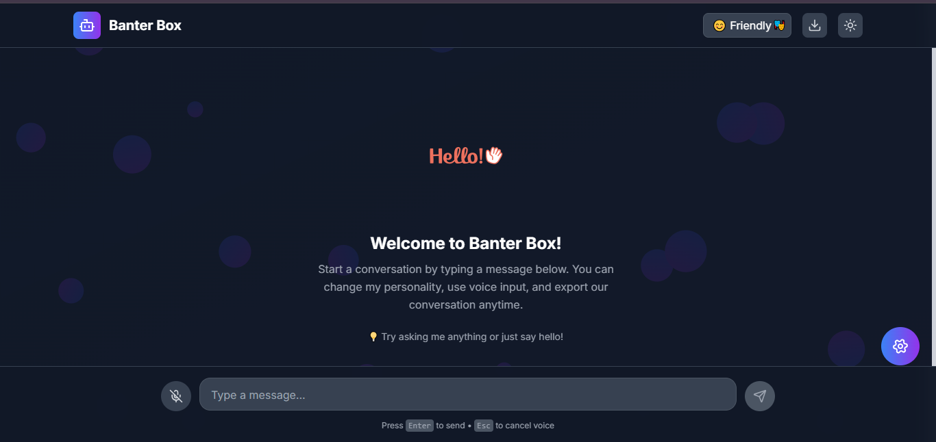 Banter Box